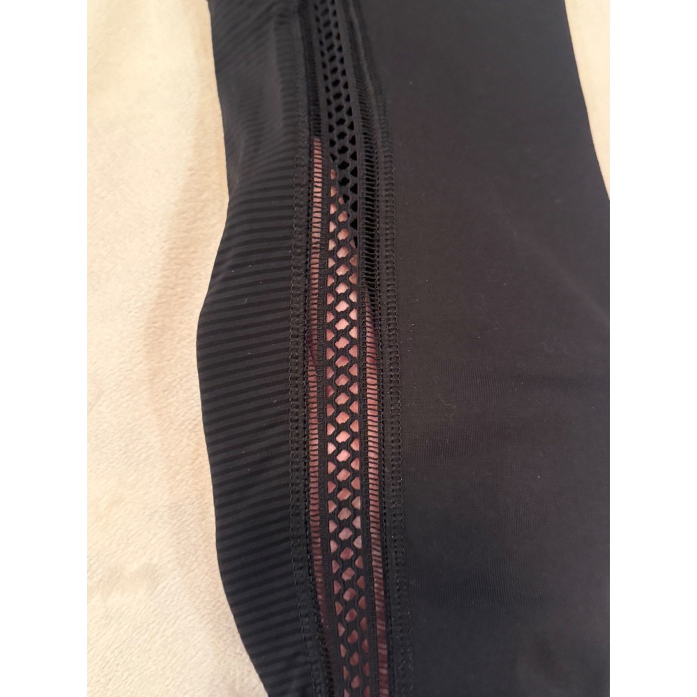 Victorias Secret Sport Knockout Mesh Trim High Rise Leggings Womens Small - Picture 6 of 8